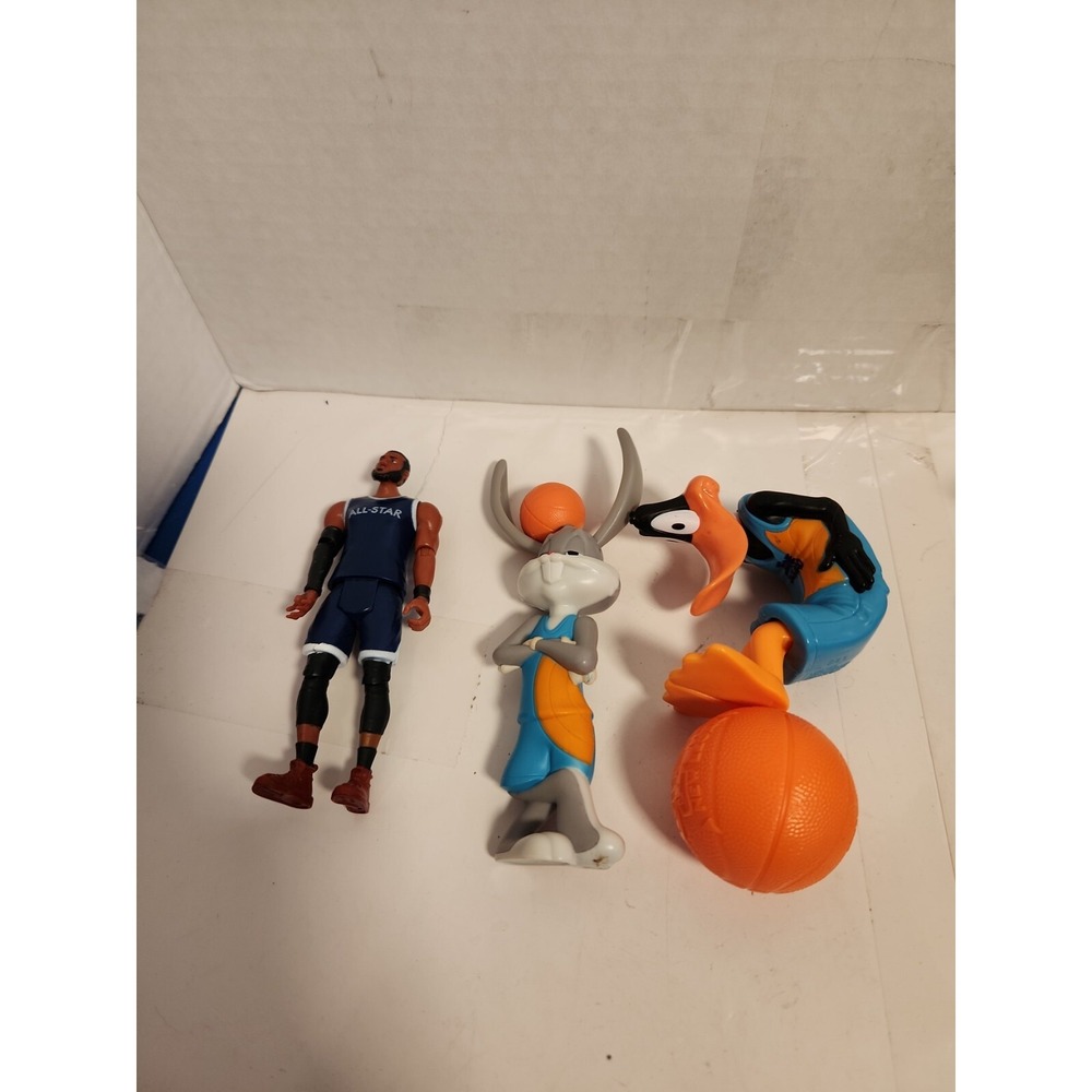 Moose Toys Space Jam LeBron James and Bugs Bunny & Daffy  Figures